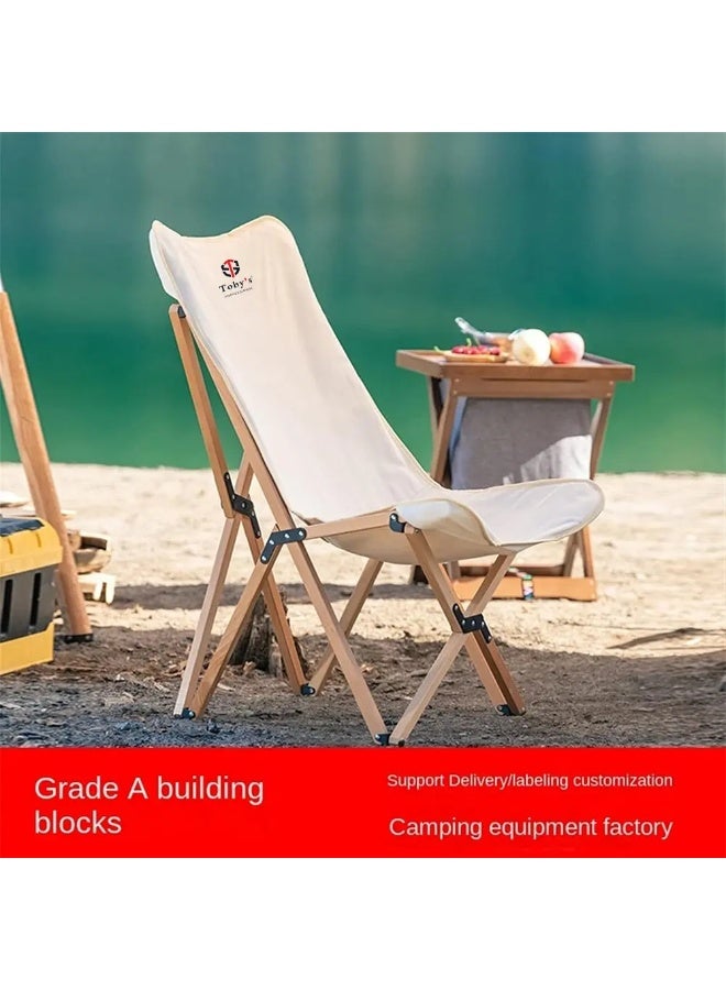 توبيز كرسي تخييم Butterfly قابل للطي وخفيف الوزن من Toby’s – موديل Camping Chair 05 - Image 4